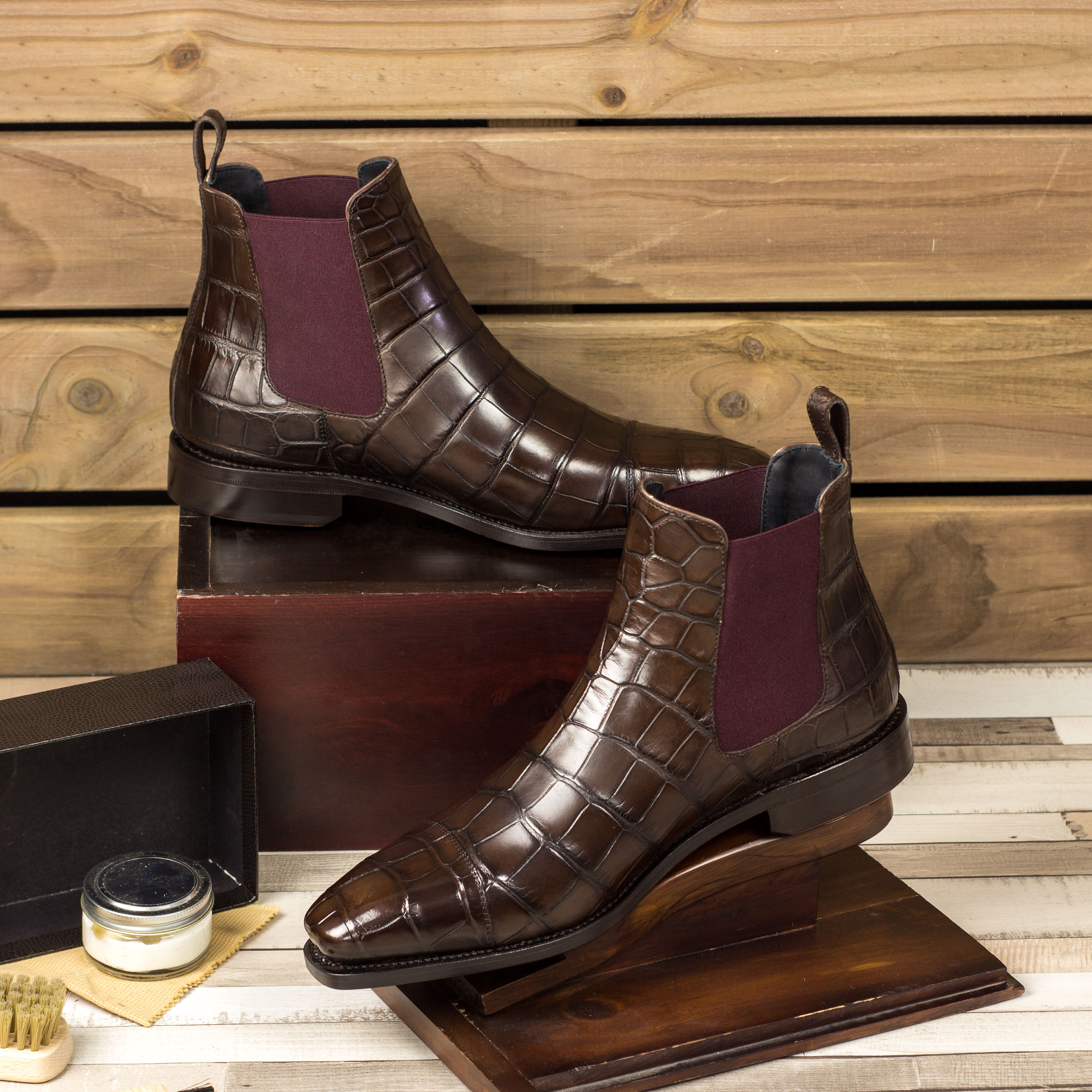 fly lace up boots
